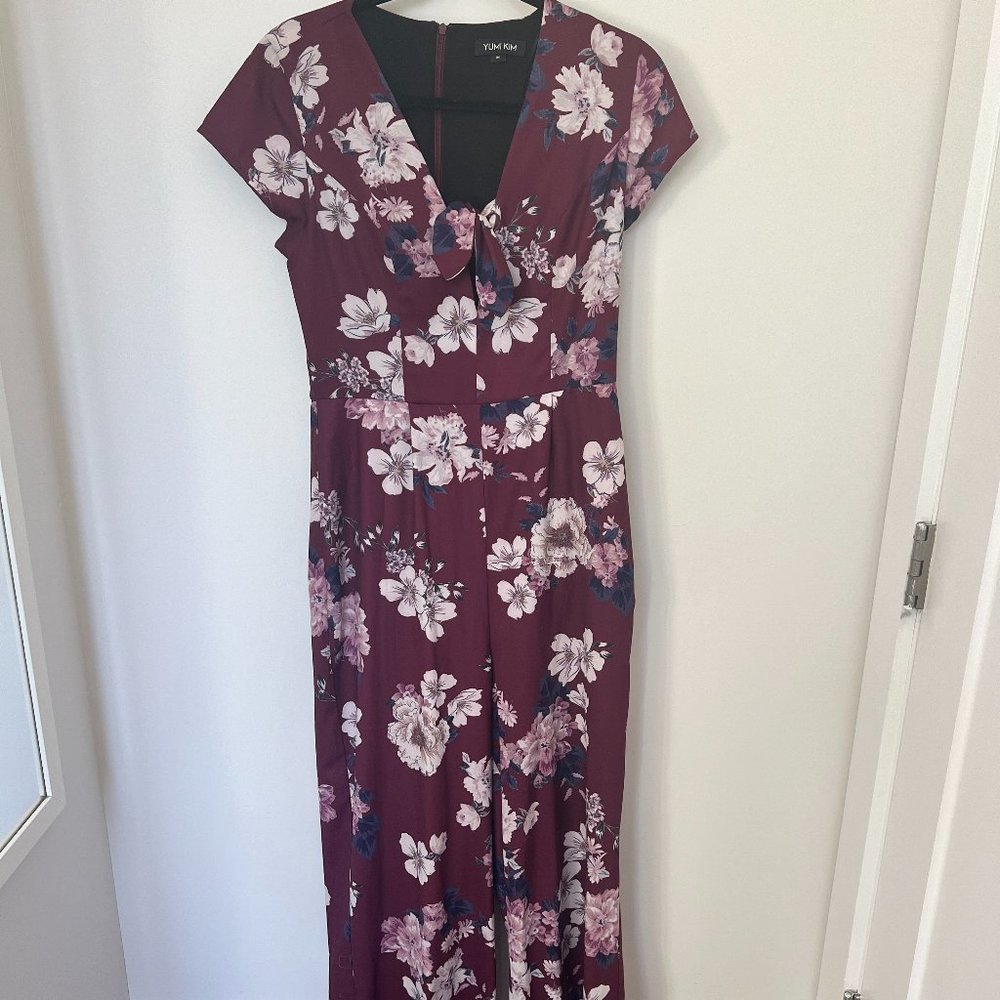 Yumi Kim Floral Print Jumpsuit Sz M